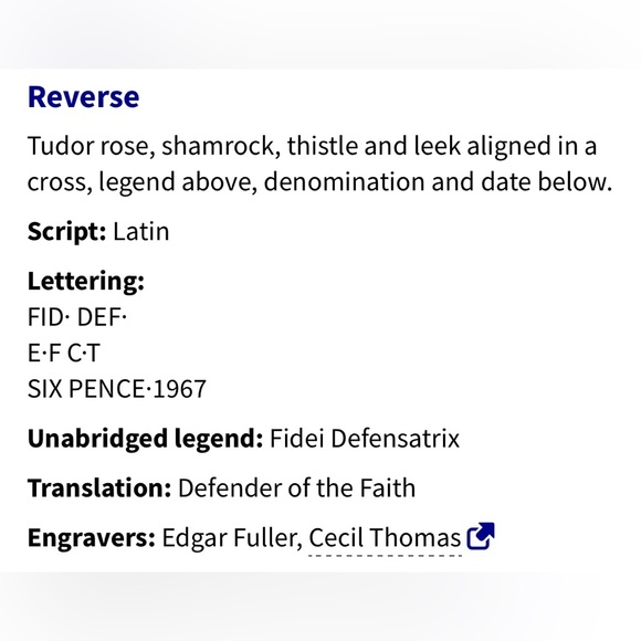 🎈$5 add on - 1954 SIX PENCE Coin - Picture 5 of 6